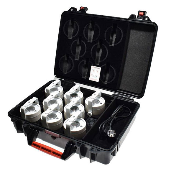 Set of 8 AX3-BTB WHITE with Charging Case